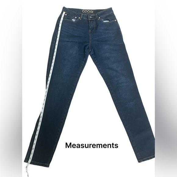 COOGI Dark Blue Straight Leg Women's Jeans. Size: 11/12. Great Condition. - Picture 8 of 9